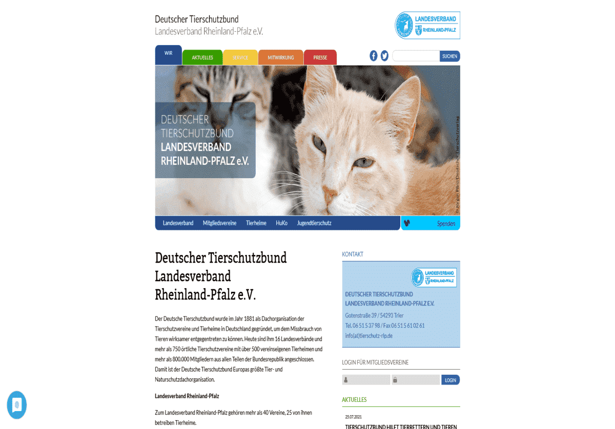 Deutscher Tierschutzbund Landesverband Rheinland-Pfalz e.V.