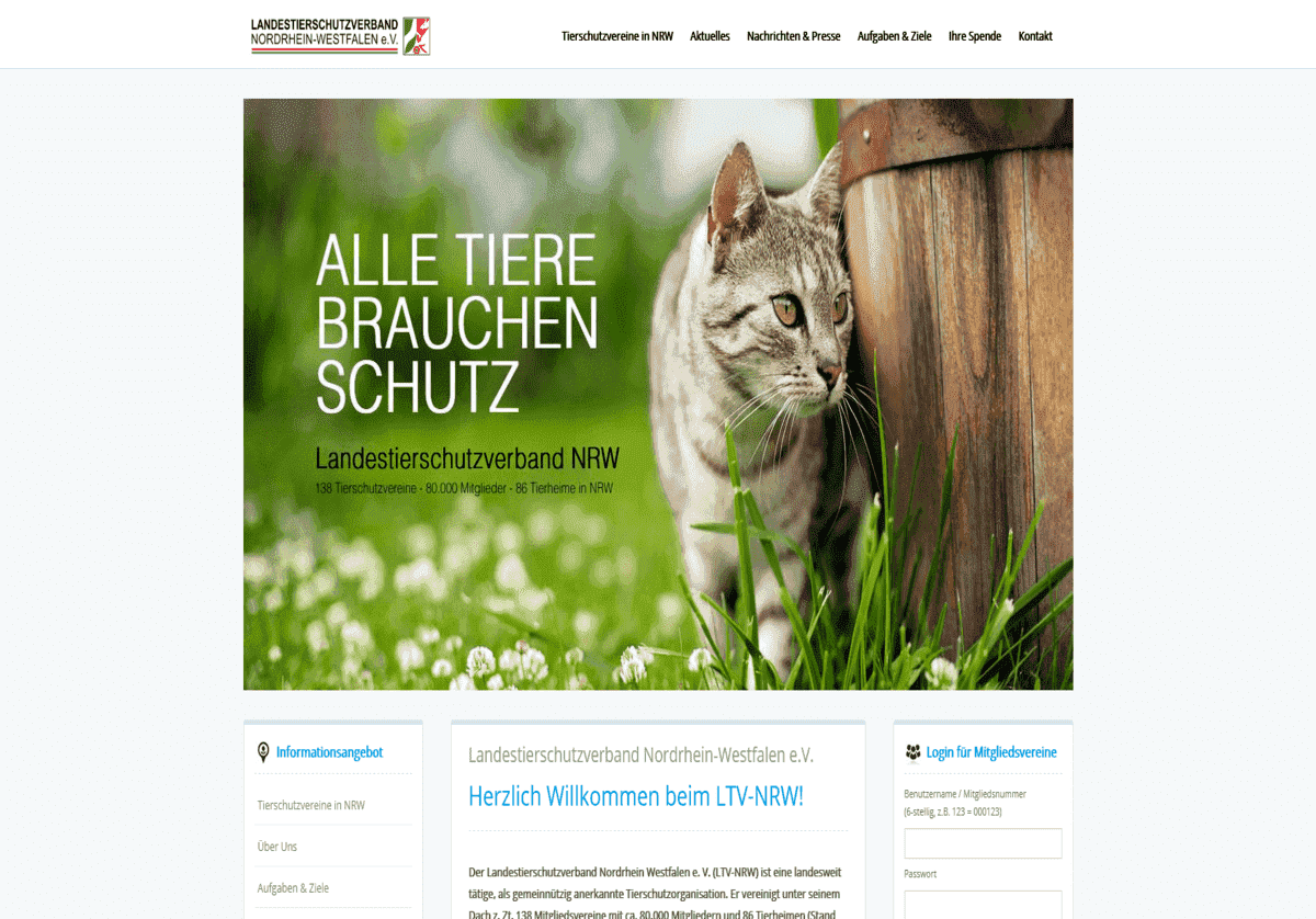 Landestierschutzverband Nordrhein- Westfalen e.V.