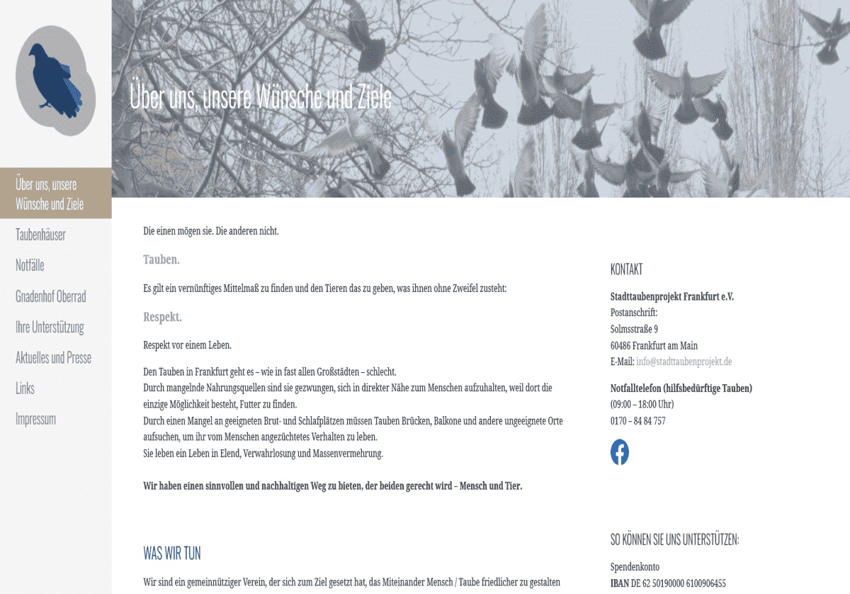 Stadttaubenprojekt Frankfurt e.V.