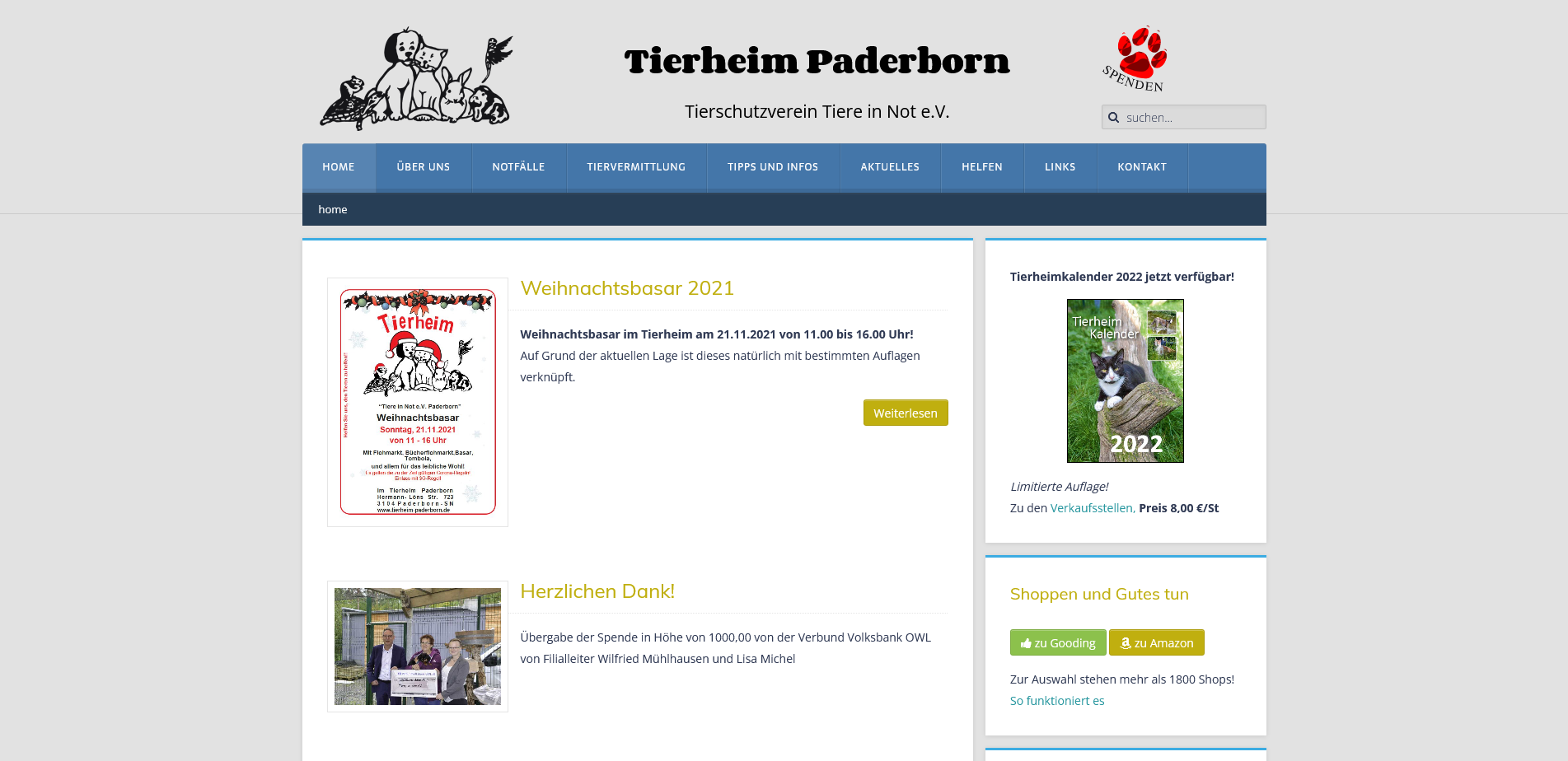 Tiere in Not e.V.