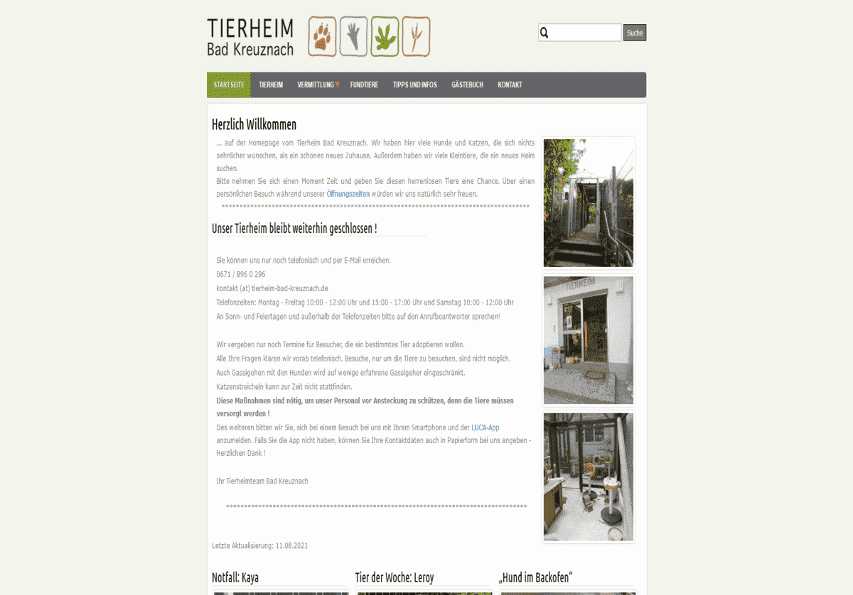 Tierheim Bad Kreuznach