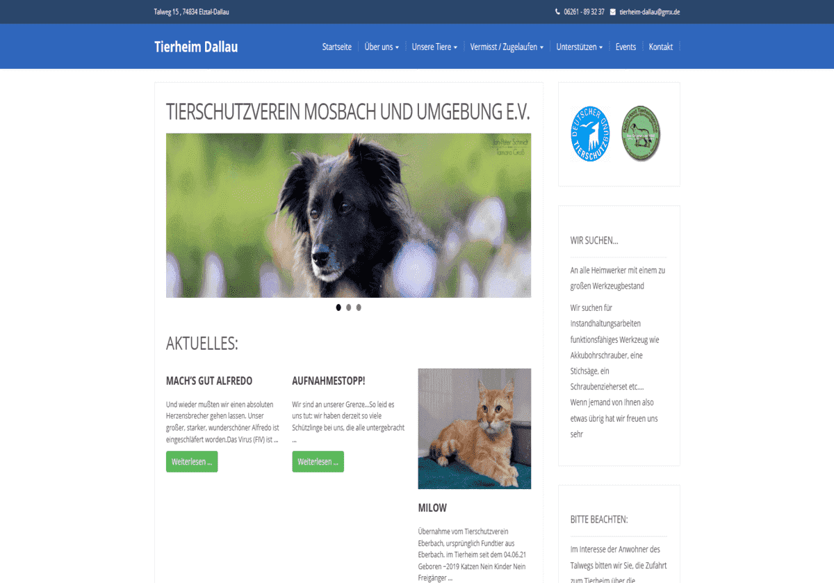Tierheim Dallau