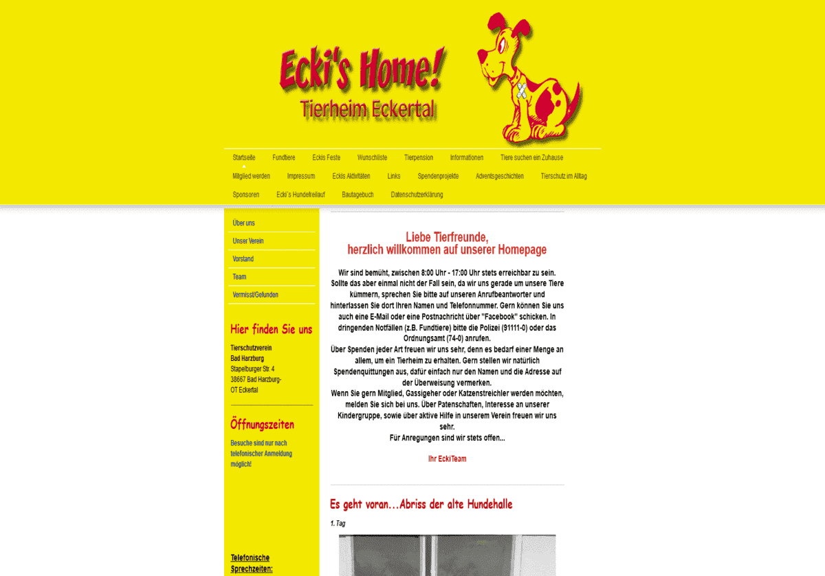 Tierheim Eckertal