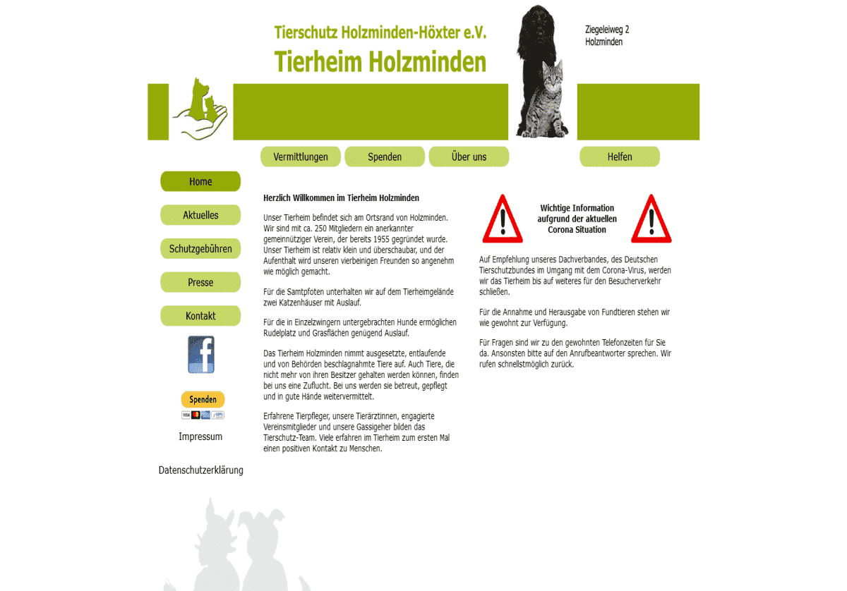 Tierheim Holzminden-H&ouml;xter