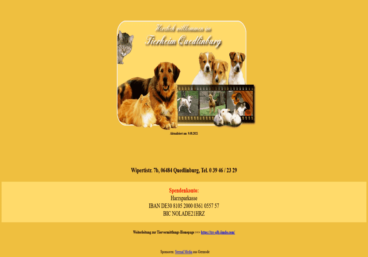 Tierheim Quedlinburg