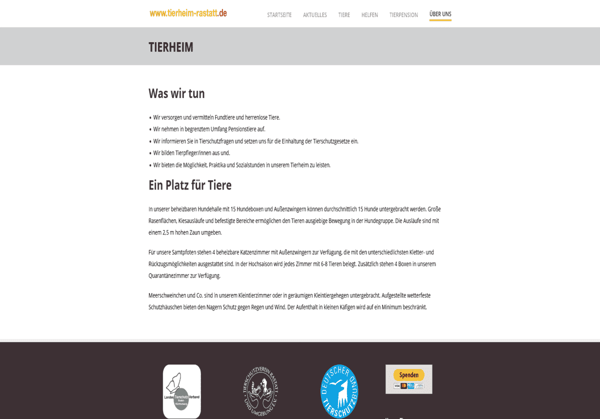 Tierheim Rastatt