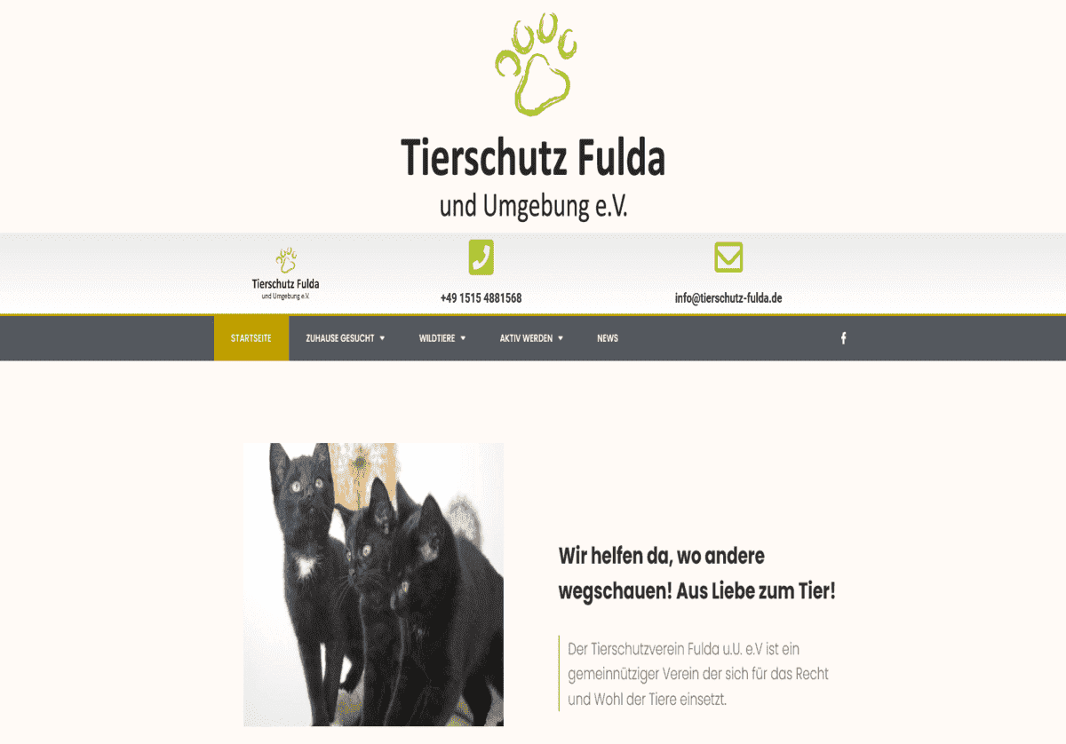 Tierschutz Fulda u. U. e.V.