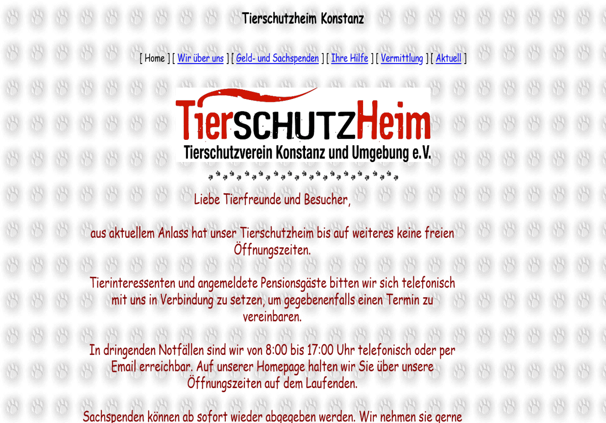 Tierschutzheim Konstanz