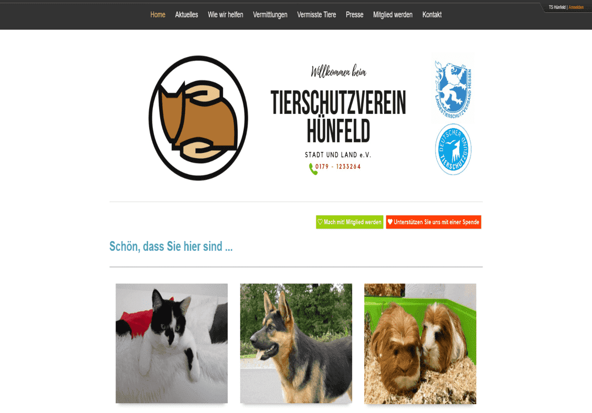 Tierschutzverein H&uuml;nfeld Stadt und Land e.V.