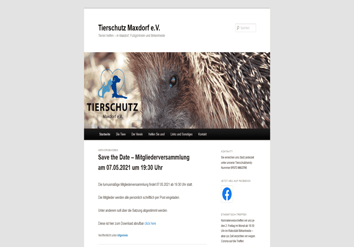 Tierschutzverein Maxdorf e.V.