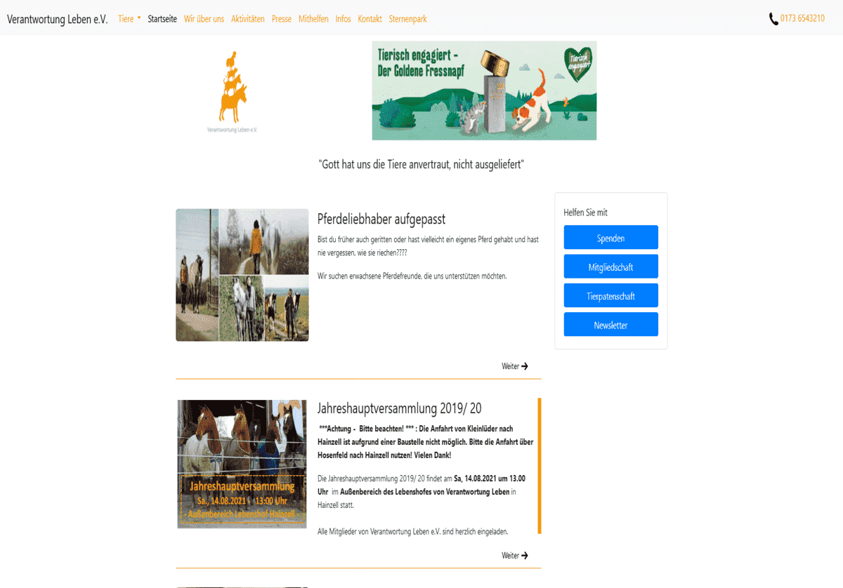 Tierschutzverein Verantwortung Leben e.V.