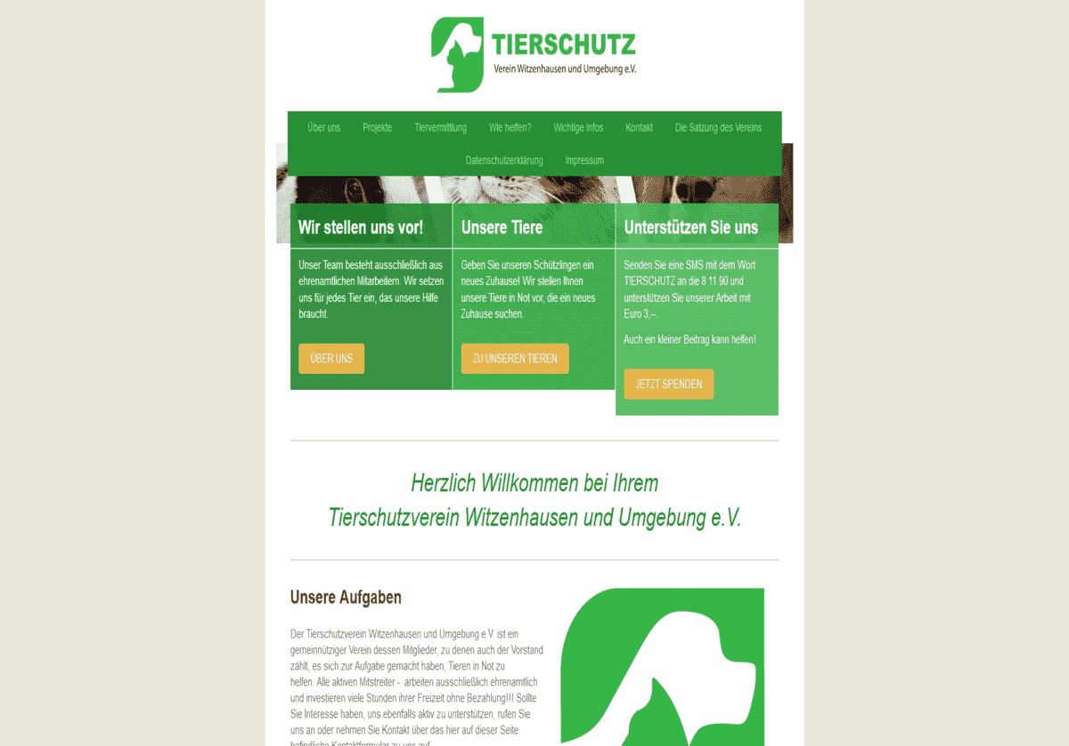Tierschutzverein Witzenhausen und Umgebung e.V.